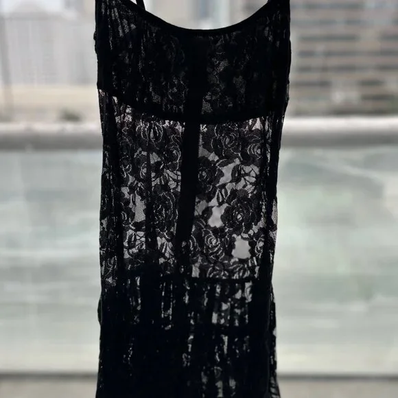 Frankie's Bikinis Carlotta Lace Mini Dress - Picture 6 of 8